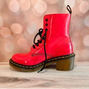 Doc Marten Clemency Hot Pink Boot